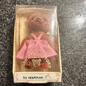 Teddy Bear Story Pink Dress Toy
